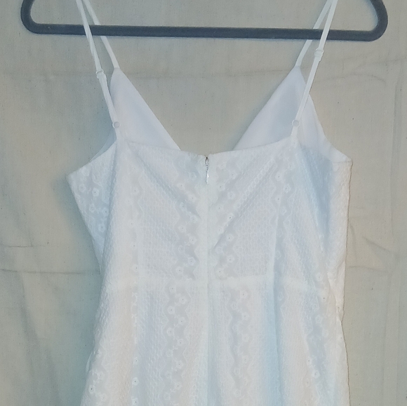 Sugar + Lips Shorts Lace Wrap Romper - Picture 5 of 15